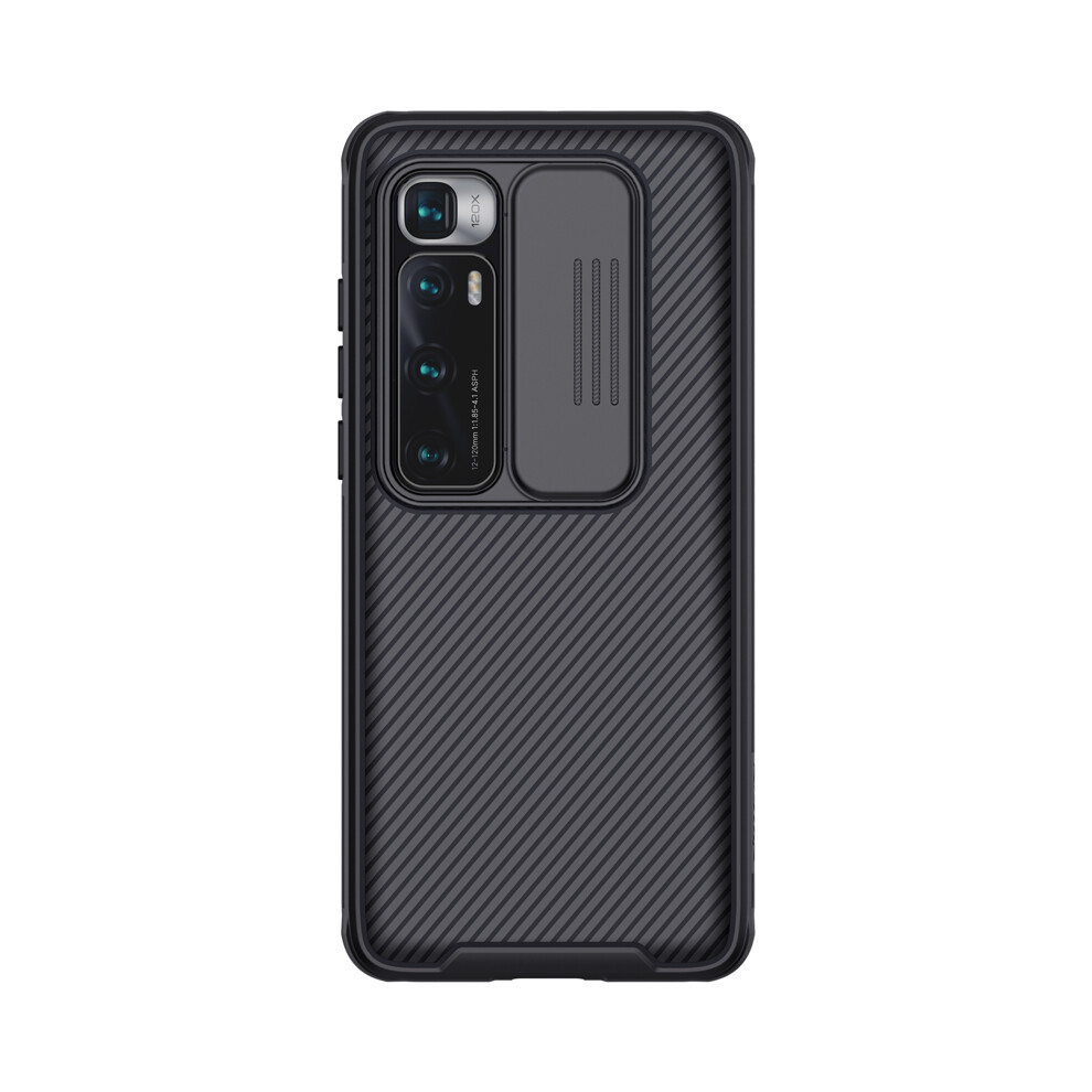 Nillkin Bumper With Slide Lens Cover Shockproof Anti Scratch Tpu + Pc Protective Case For Xiaomi Mi 10 Ultra 6900089806972