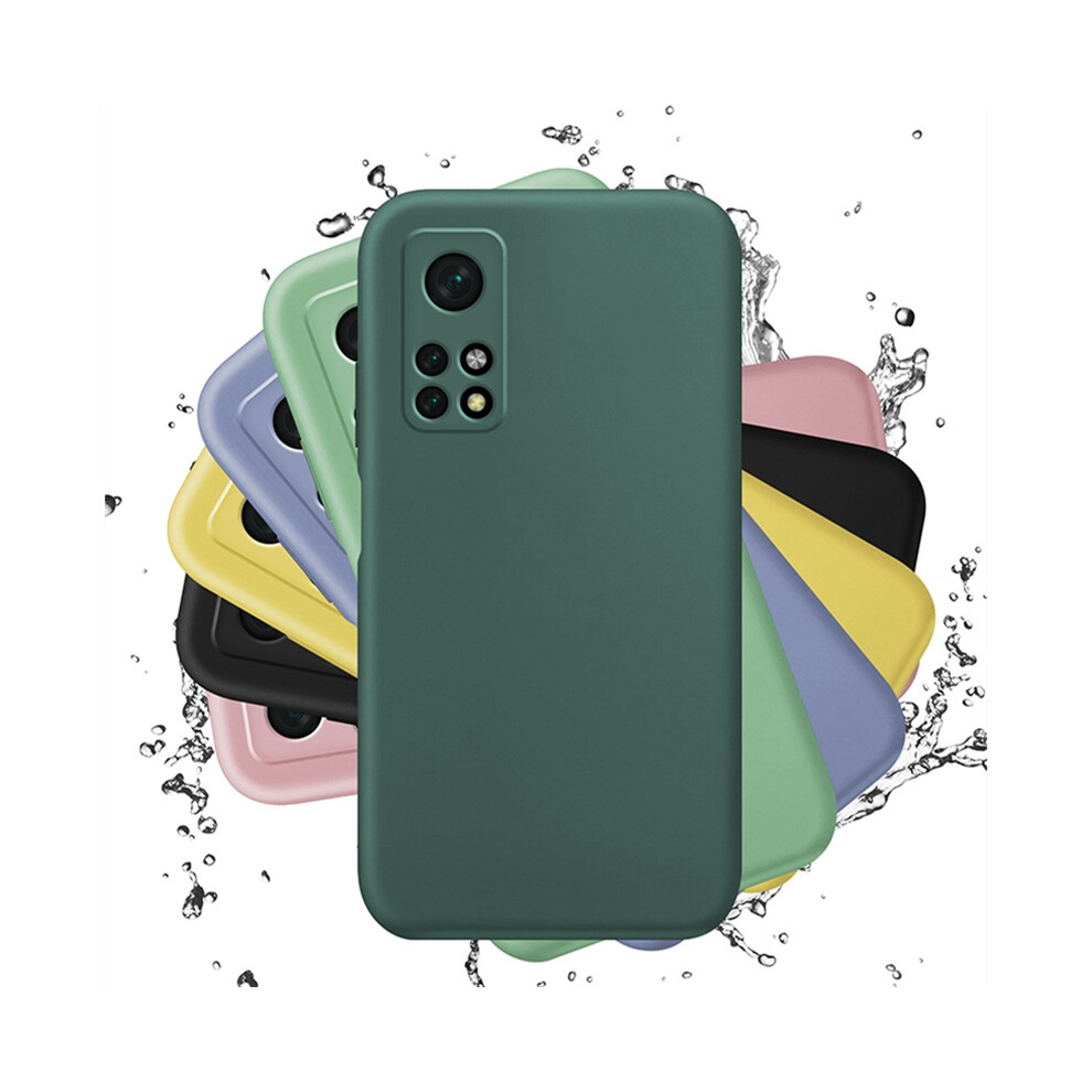Bakeey For Xiaomi Redmi Note 11S 4G Case Smooth Shockproof With Lens Protector Soft Liquid Silicone Rubber Protective Case Non Original 6900084283181