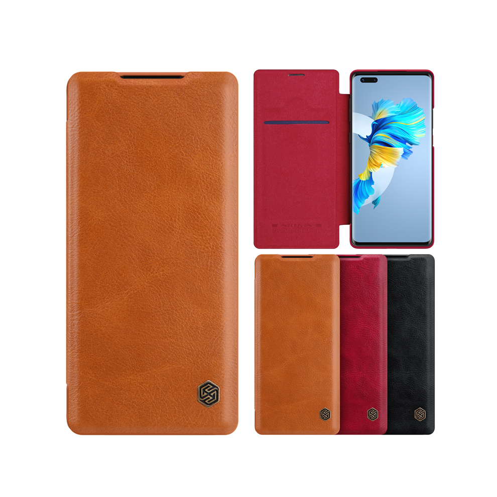 Nillkin For Oneplus Nord N100 Case Bumper Flip Shockproof With Card Slot Pu Leather Full Cover Protective Case 6900073624902