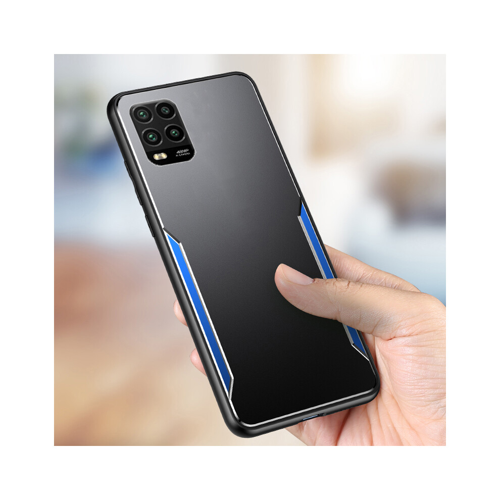 Bakeey For Xiaomi Mi 10 Lite Case Matte Metal + Tpu Edge Shockproof Anti Fingerprint Protective Case Back Cover 8038622671348