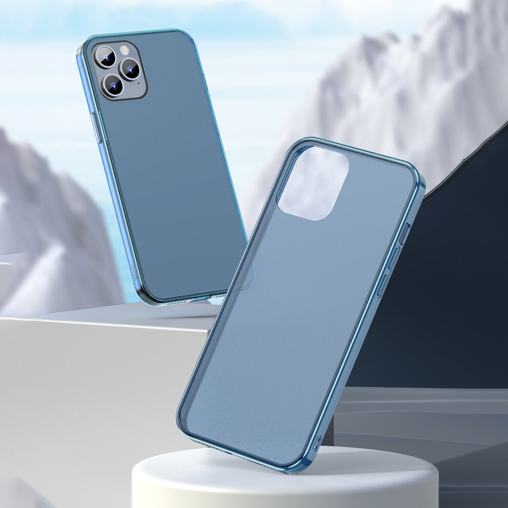 Baseus For Iphone 12 Pro 12 Case Matte Anti Fingerprint Shockproof Tempered Glass Protective Case 6900074889867