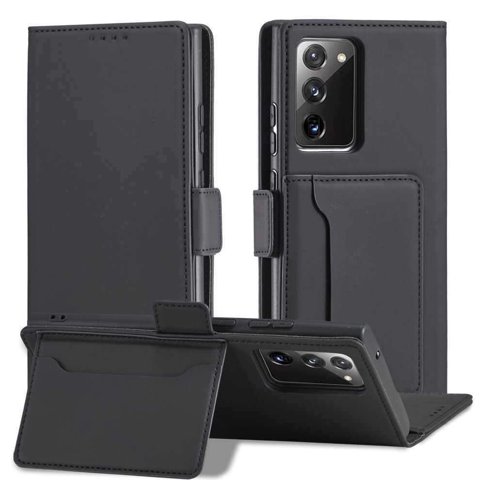 Bakeey For Samsung Galaxy Note 20 Case Business Flip Magnetic With Multi Card Slots Wallet Shockproof Pu Leather Protective Case 614388141837