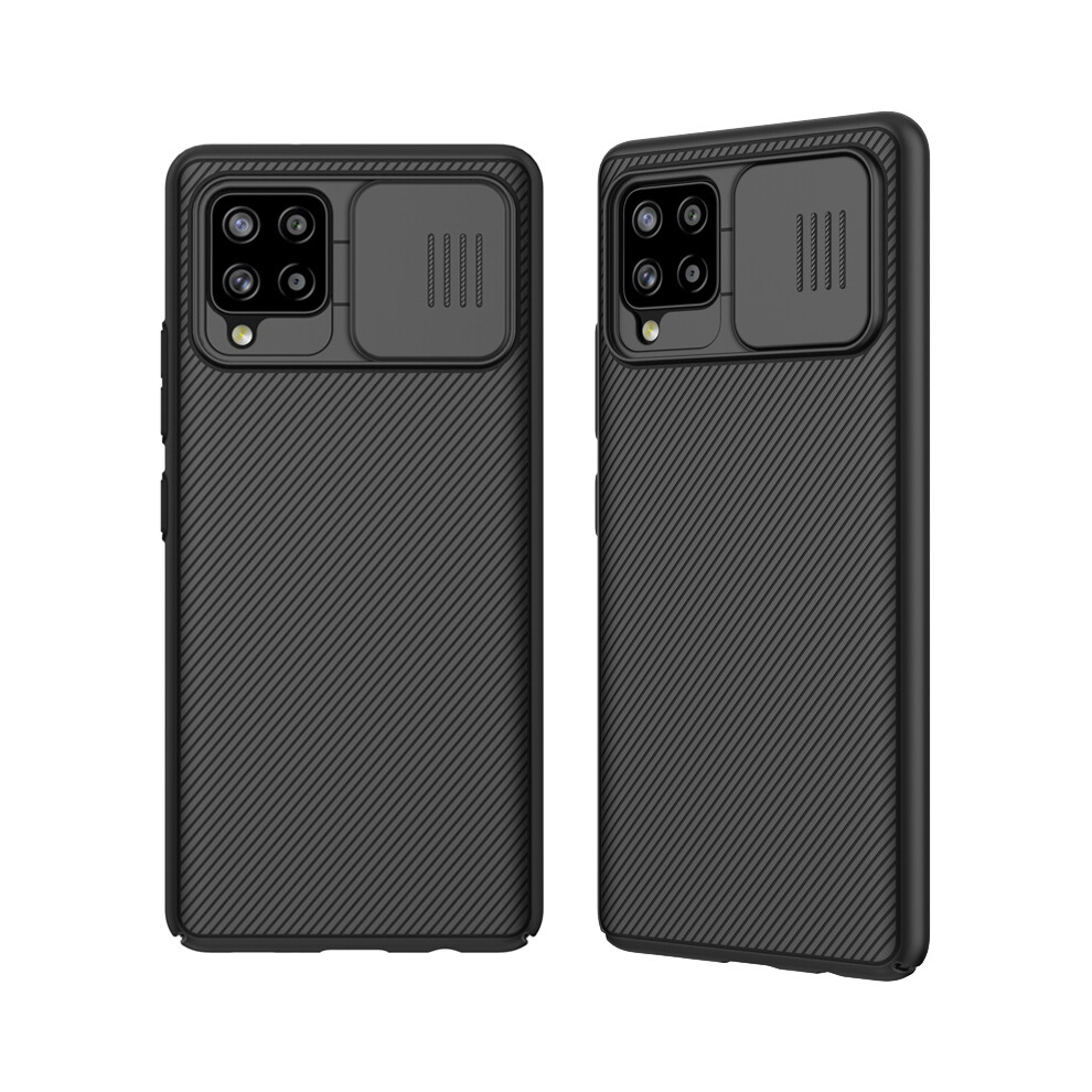 Nillkin For Samsung Galaxy A42 5G Case Bumper With Slide Lens Cover Shockproof Anti Scratch Tpu + Pc Protective Case 6914219144919