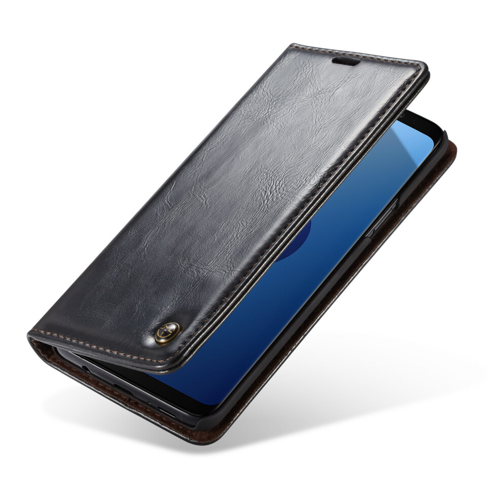 Caseme Wallet Kickstand Protective Case For Samsung Galaxy S9 Magnetic Flip Card Slots 614388553005