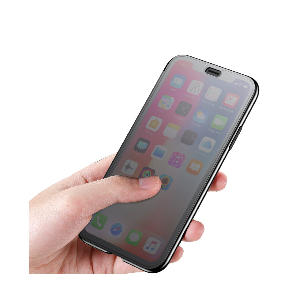 Baseus Window View Touchable Built In Glass Screen Protector Full Body Protective Case 921468766409