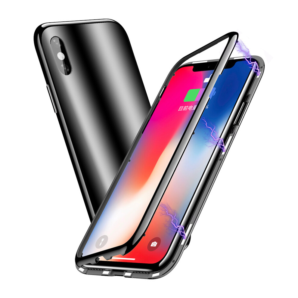Bakeey Plating Magnetic Adsorption Hard Pc Protective Case For Iphone X 887954913323