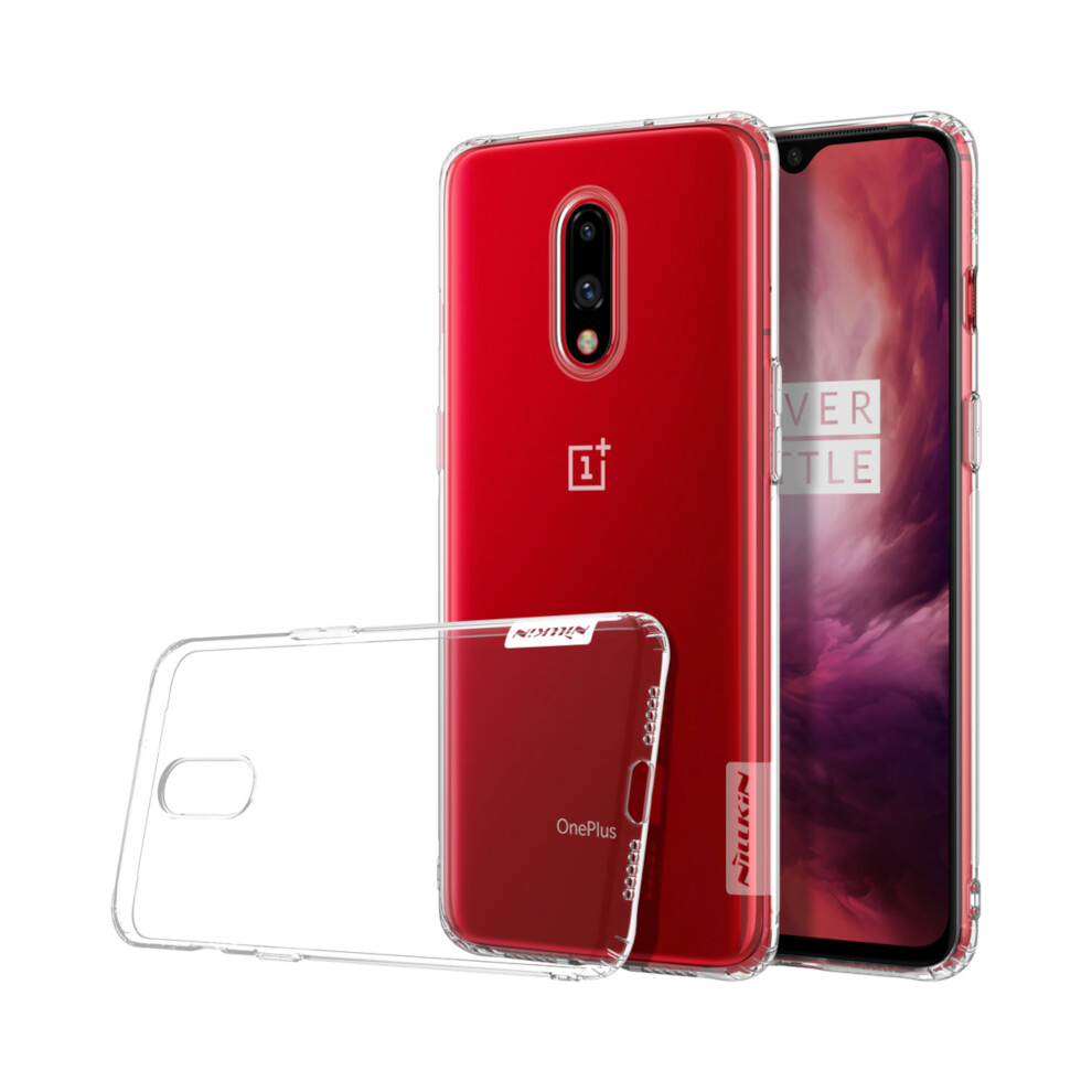 Nillkin Translucent Anti Scratch Non Slip Soft Tpu Protective Case For Oneplus 7 White 3596055485222