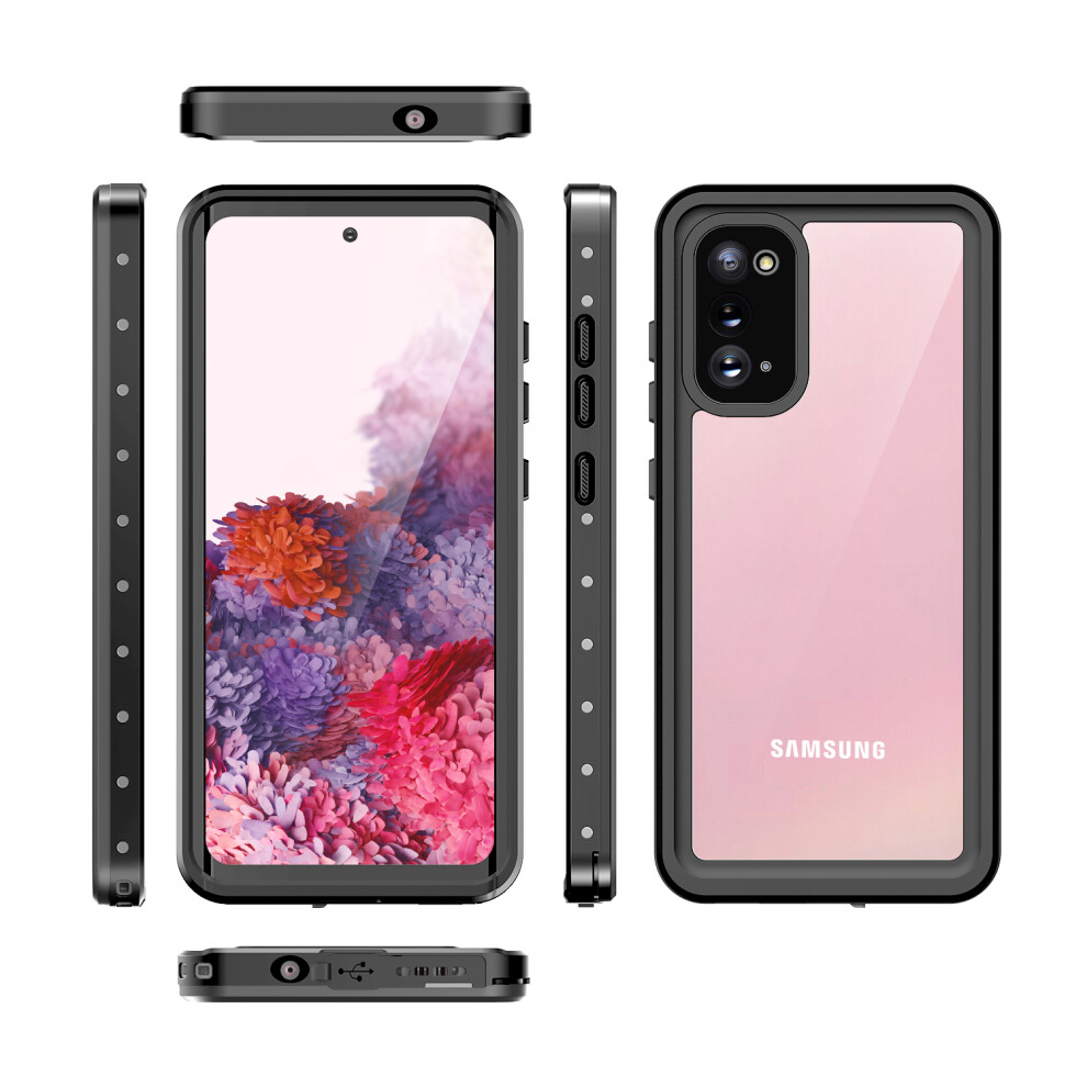 Bakeey Outdoor Swimming Surfing Ip68 Waterproof Shockproof Full Body Cover Transparent Protective Case For Samsung Galaxy S20 Ultra Galaxy S20 Ultra 618115299709
