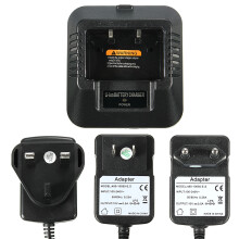 Radio Original Desktop - Batterieladegerät Basis - Netzadapter geeignet für Baofeng UV - 5R