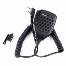 Retevis Microfono a Spillo PTT a 2 Pin Accessori per Walkie Talkie