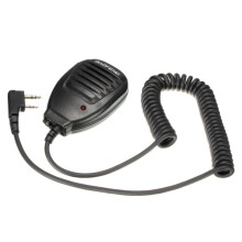 Radio ricetrasmittente a due vie Walkie Talkie con microfono a mano e altoparlante a 2 pin per Motorola BAOFENG PUXING