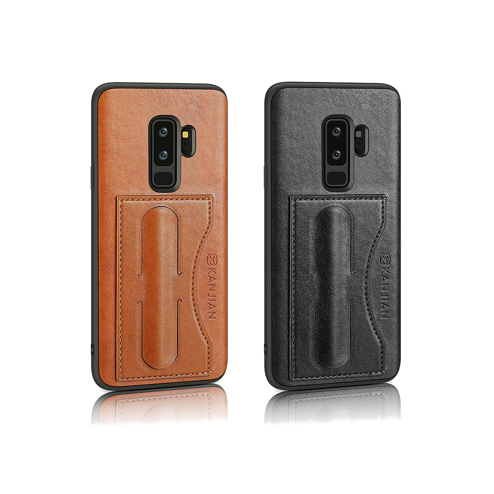 Card Slot Pu Leather Kickstand Magnetic Case For Samsung Galaxy S9 Plus 675633222695