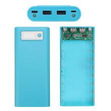 Bakeey 8x18650 2A 2 USB - poorten LCD - display 20000mAh batterijcase powerbankdoos voor Mi Max 3