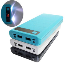 Bakeey Typ C USB Eingangsport 8 18650 2000mA LED - Anzeigepowerbank - Gehäuse für iPhone X XR XS Mi9 HUAWEI P30 S10