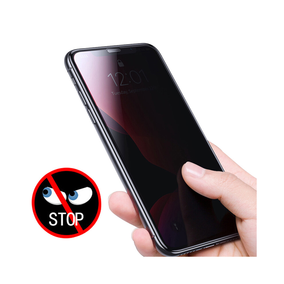 Cafele 9H Anti Peeping Anti Explosion Full Coverage Tempered Glass Screen Protector For Iphone 11 6.1 Inch 888566731305