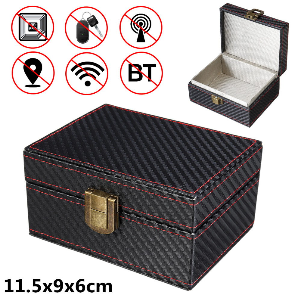 Faraday Box Keyless Car Key Phone Signal Blocker Anti Thief Safe Box Rfid Blocking Pouch 6906139579148