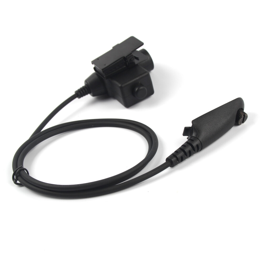 Tactical Headset Ptt U94 Ptt For Motorola Walkie Talkie Gp140 Gp320 Gp328 Gp338 Gp340 5693755719706