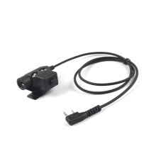 Microfono Walkie Talkie Heavy Duty U94 PTT Natos Cuffie Tactical per Baofeng Kenwoods HYT TYT