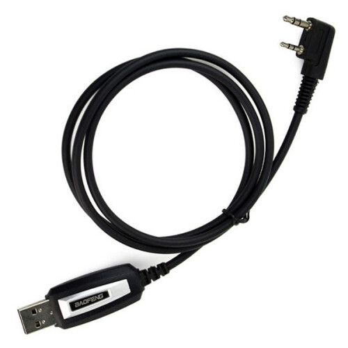 Cavo di programmazione USB originale a 2 pin per walkie talkie BAOFENG 1