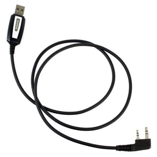 Cavo di programmazione USB originale a 2 pin per walkie talkie BAOFENG