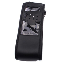 Baofeng 5R Intercom Verlengde Leren Hoes 3800mAh Batterij Holster Walkie Talkie Accessoires