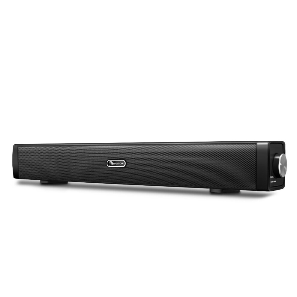 Archeer As04 Computer Speaker 10W Pc Wired Soundbar Stereo Sound Speakers Usb Powered For Desktop Laptop For Mac For Imac Tablets 9436102447756