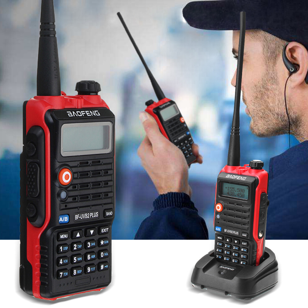 Baofeng Bf-Uvb2 Plus 2Pcs Multifunction Walkie Talkie Radio Protable Two-Way Radio 799632857549