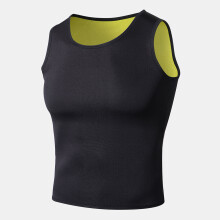 Heren Neopreen Lichaamsvormer Slankende Zweet Trainer Yoga Gym Cincher Vest