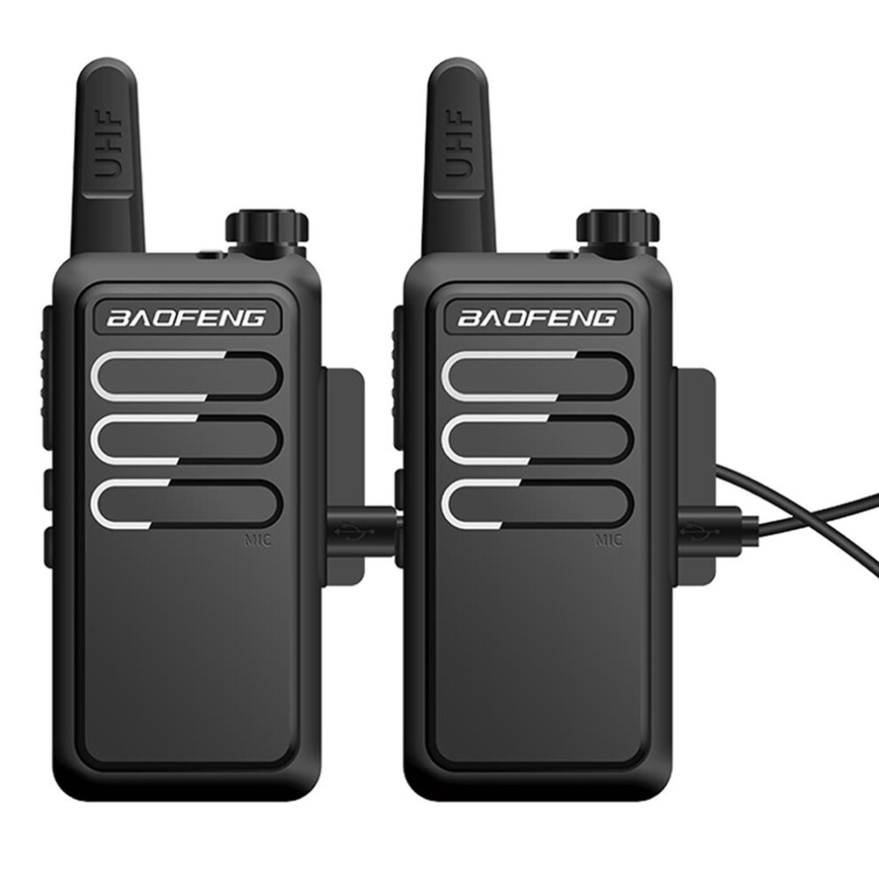 2Pcs Baofeng Bf-C9 Handheld Walkie Talkie 400-470Mhz Uhf Two Way Radio Ham Portable Communicator Usb Charging 6900057559954