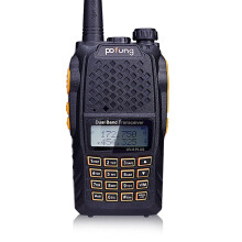 BAOFENG UV-6 PLUS Radio portable Dual Band con 128 Canali Walkie Talkie Torcia Interfono Civile