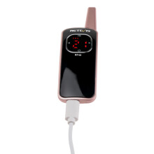 Retevis RT42 22CH Mini Walkie Talkie FRS FM Radio Ricaricabile portable Radio Bidirezionale Spina US