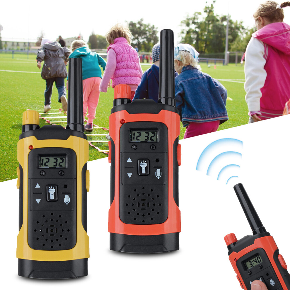 2Pcs Children Wireless Walkie Talkie Long Range Kid Set Electronic Toys 6900061628264