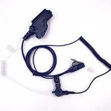 Verstellbares Halsmikrofon-Ohrhörer-Mikrofon geeignet für Motorola XTS3000 / 5100 / HT1000 / 5000 / MTS2000 / 9000 MTX960 Kopfhörer