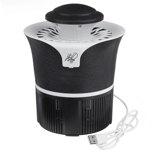 3LED USB Muggen Insecten Doder Lamp UV Stille Veiligheid Muggenafschrikker