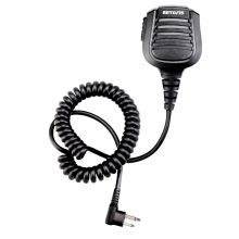 Retevis C9075A HM004 Microfono a Doppia Ago per Moto per Stazione Radio Bidirezionale IP55 Impermeabile