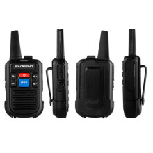 Baofeng C50 2PCS Walkie Talkie Gamma di Frequenza 400-480MHz 99 Canali Radio Bidirezionali Ricaricabili USB Batteria Li-ion 1500mAh