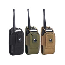 2STK 1000D Tactische Molle Radio Walkie Talkie Tas Heuptas Houder Pocket Draagbare Intercom Draagtas voor Jagen Kamperen