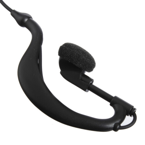 Cuffie con microfono e gancio per orecchio per radio walkie talkie 2