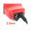Rode 3.5 mm 2 - pins handradio luidspreker MIC voor walkietalkies 6