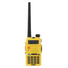 BAOFENG UV-5R yellow Doppia Banda Radio Ricetrasmittente portable Interfono