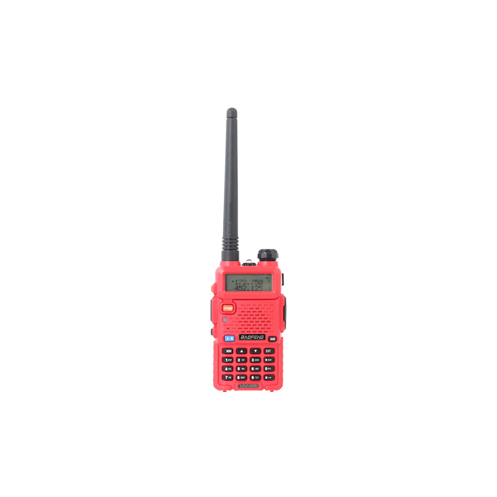 Baofeng Uv-5R 136-174/400-480Mhz Dual Band Uhf/Vhf Walkie Talkie Red 6900014772501