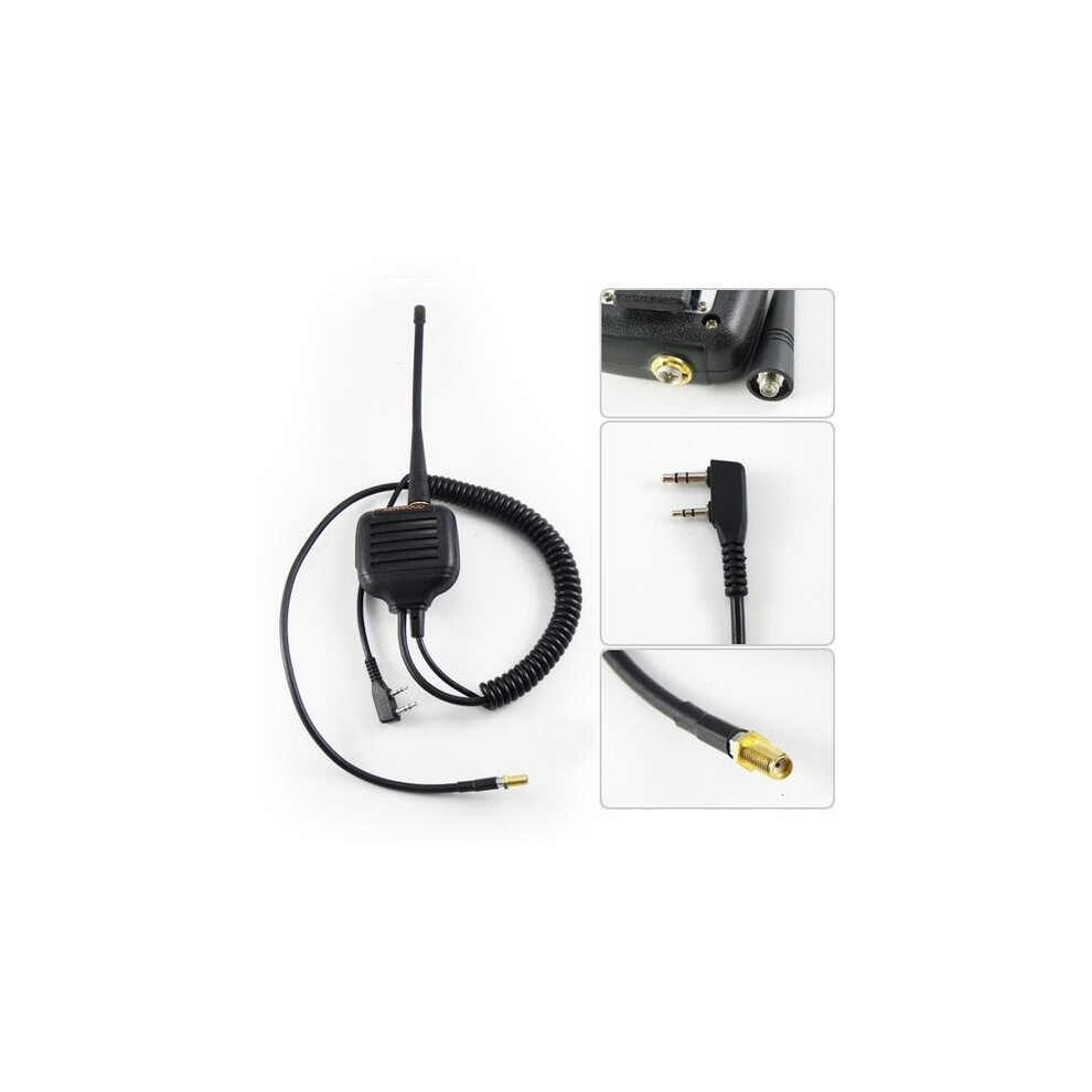Pro Antenna Shoulder Speaker Mic For Cb Ham Radio Walkie Talkie 731943102000