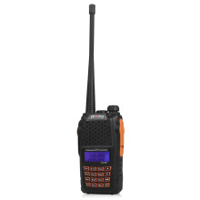 BaoFeng UV-6R Walkie Talkie portable Radio Bidirezionale 128CH UHF VHF Dual Band Trasmettitore Ricevitore Maneggevole