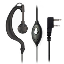 2 Pin Sicurezza Cuffie Auricolari Microfono per Radio Walkie Talkie Motorola