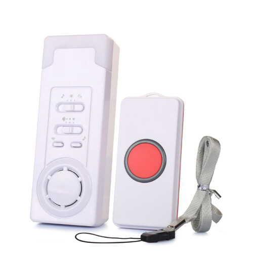 Drahtloses Pflegekraft-Pager SOS Sender Empfänger Notfallknopf-System 60DB 1