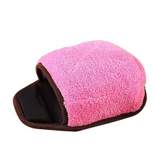 USB verwarmde muismat met polssteun - Comfortabele verwarmde muismat houdt je handen warm in de winter met verwarmingspad.