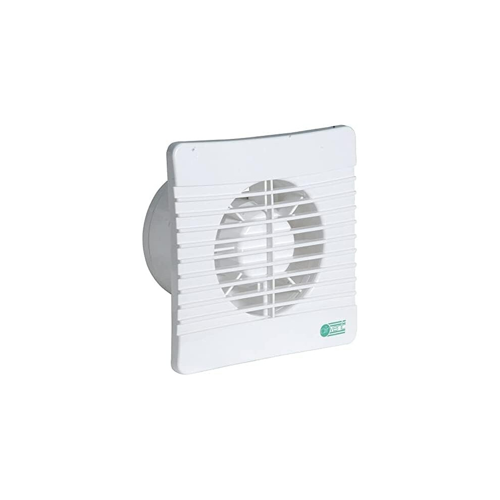 Airvent 431302 Slimline Low Profile 100 Mm 4-Inch Bathroom Extractor Fan With Timer And By Generic Backdraught Shutter 90447921