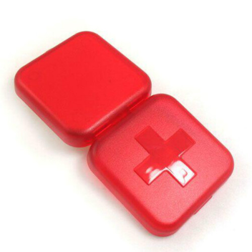 Scatola per medicinali con 4 scomparti della Croce Rossa 2