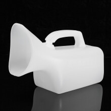 800ml HDPE Zware Caliber Vrouwelijke Urinaal Oudere Patiënt Plas Houder