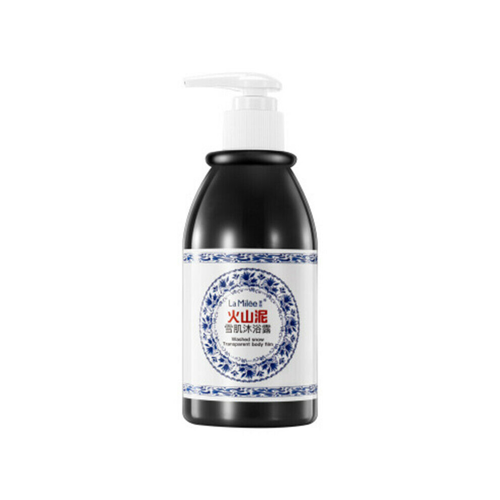 Volcanic Mud Shower Gel Whole Body Wash Fast Exfoliate Deep Clean Skin Whitening